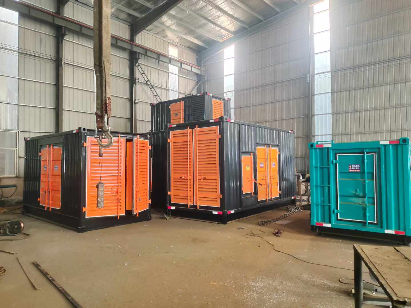 美兰500kw柴油发电机组可以带动多少功率设备?